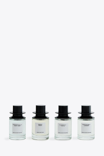 VIBRANT CITIES AND EMOTIONS DISCOVERY SET EDP 4 X 7.5ML (0.25 FL. OZ).